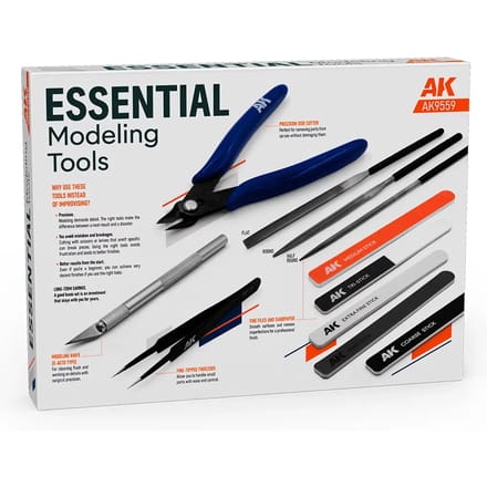 Set van modelbouwgereedschap AK Interactive