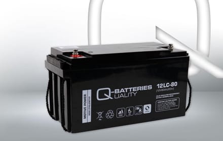Q-Batteries 12LC-80 LC 12V 82Ah AGM