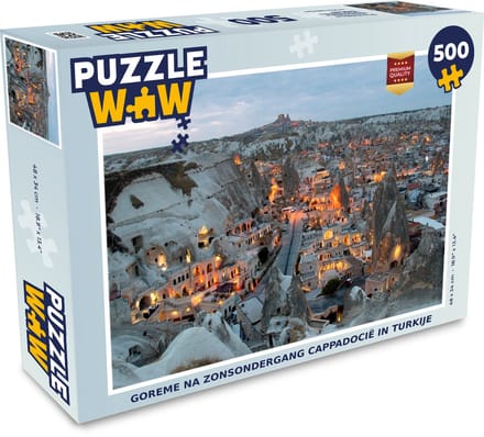 Puzzel Lichten - Cappadocië - Turkije - Legpuzzel - Puzzel 500 stukjes