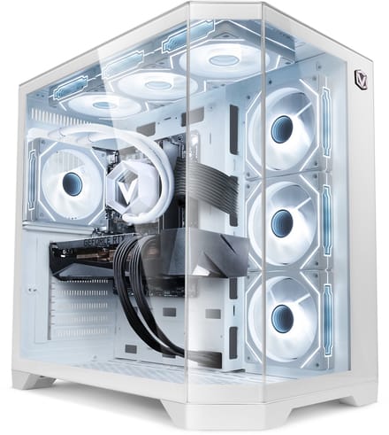 Vibox Gaming PC - Intel i7 12700KF - RTX 5070 - 32GB RAM - 1TB SSD - Windows 11 - WiFi 6 + Bluetooth 5.4 - Waterkoeling