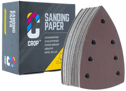 CROP Delta Schuurpapier 100x145mm korrel 320 - 50 stuks