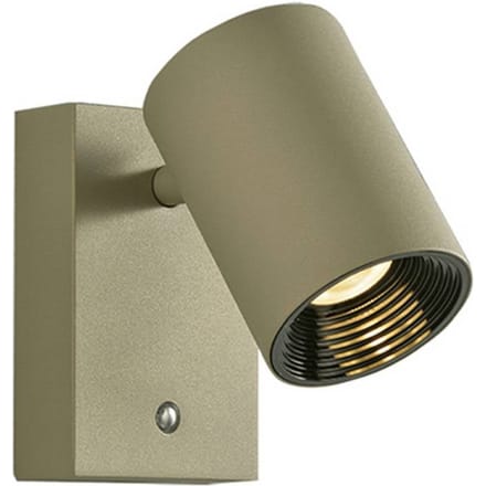 Viokef LED wandlamp Melina olijfgroen, uitval 12 cm, metaal, dimbaar