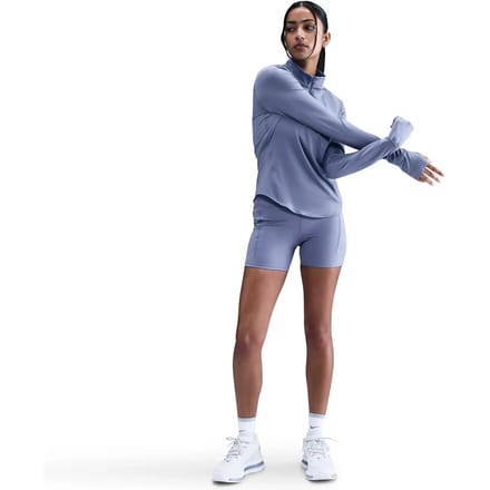 Damestrui met lange mouwen en 1/4 rits Nike Swift