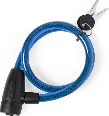 Fietsslot kabelslot blauw
