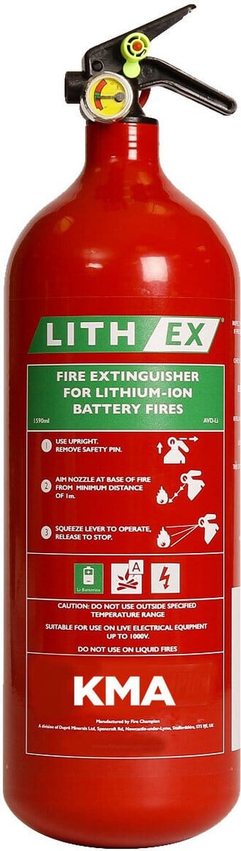 Lith-Ex AVD 2 Liter Lithium Brandblusser