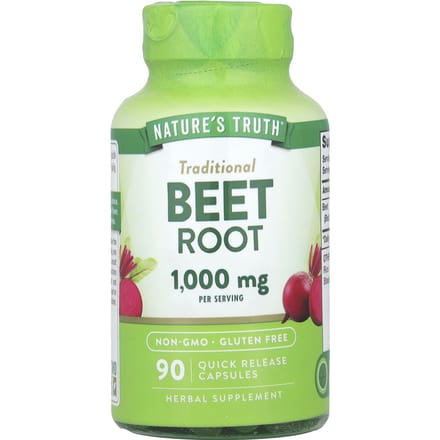 Bietenwortel, 90 Sneloplosbare Capsules (500 mg per capsule)