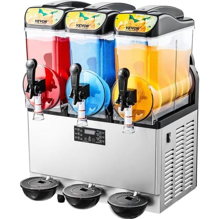Commerciële Slushy Machine 15L x 3 Tanks Margarita Smoothie Bevroren Drank Maker