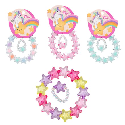 Depesche - Ylvi sterrenarmband en ring - 1 set