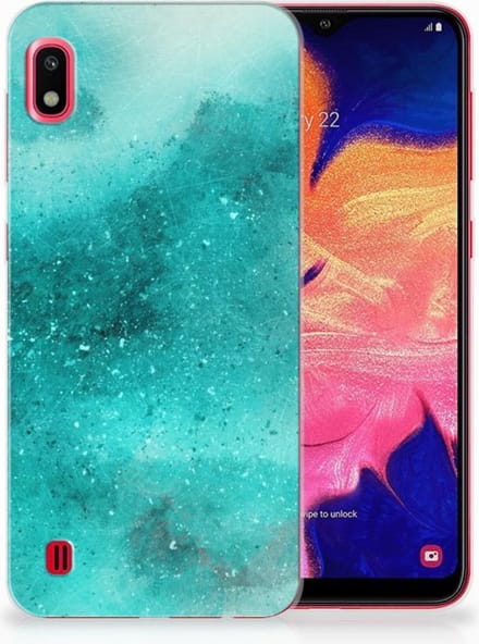 Hoesje maken Samsung Galaxy A10 Painting Blue