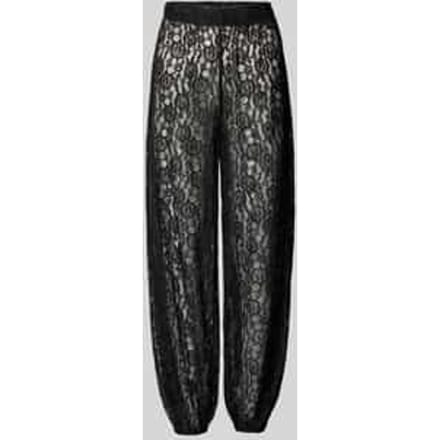 Wijdte broek in kantlook model 'BEA'