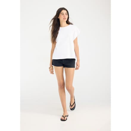 Stradivarius B06 Basic T-shirt met verlaagde schouder  Ecru XS