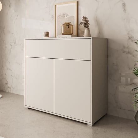 Meubella - Gideon - Dressoir - Beige - 100x40x93 cm
