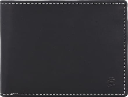 Esquire Dallas Portemonnee RFID Leer 12 cm - Jongens - Horizontaal - schwarz