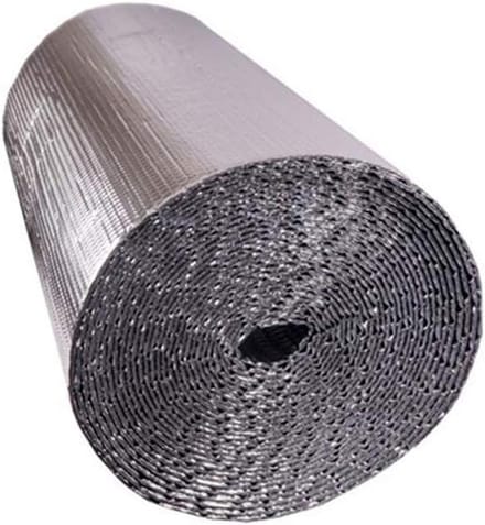 Isolatie Folie - Warmte Reflectie - Energie Besparen - Zelfklevend - 1x4 Meter