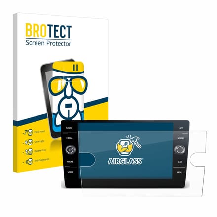 Screenprotector voor Volkswagen T6 2021 Discover Media 8" Beschermglas transparant