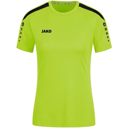 Jako Power Shirt Korte Mouw Dames - Fluo Groen | Maat: 40