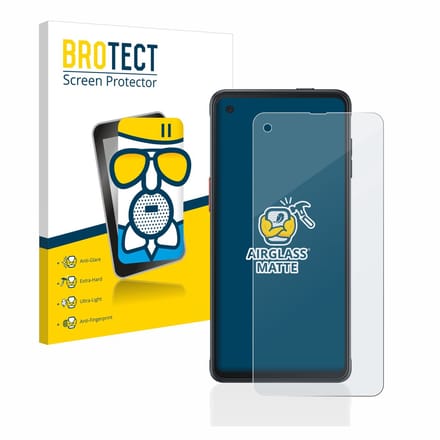 BROTECT - Screenprotector voor Samsung Galaxy XCover Pro - Folie Beschermfolie Beschermglas matte
