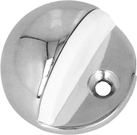 Deurstopper - chroom 45x25mm