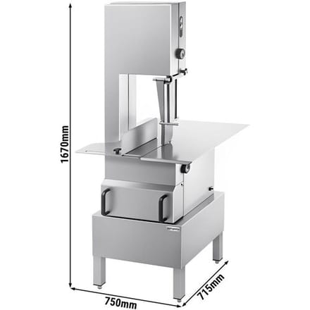 GGM Gastro Knochensäge - 2400mm Sägeband - max. Schnitthöhe: 350mm