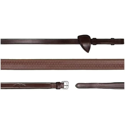 Rubberen paardenteugels Dy'on New English Collection 5/8"