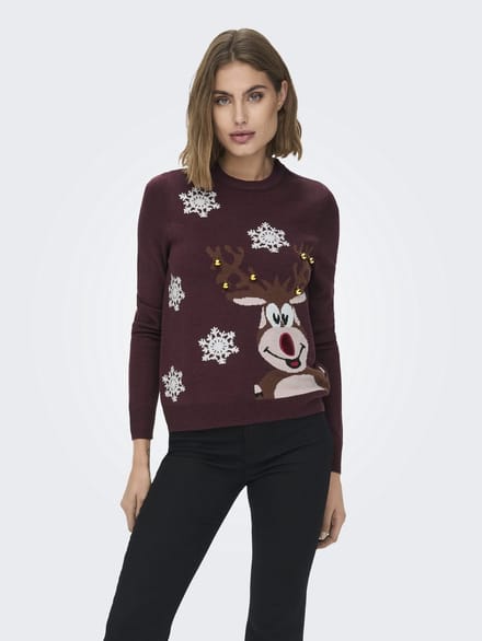 ONLY Gebreide trui ONLXMAS Gebreide trui