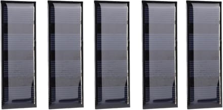 Zonnepaneel - Zonnelader - DIY projecten - Hoge efficiëntie - 12 x 10.5 cm - Zwart