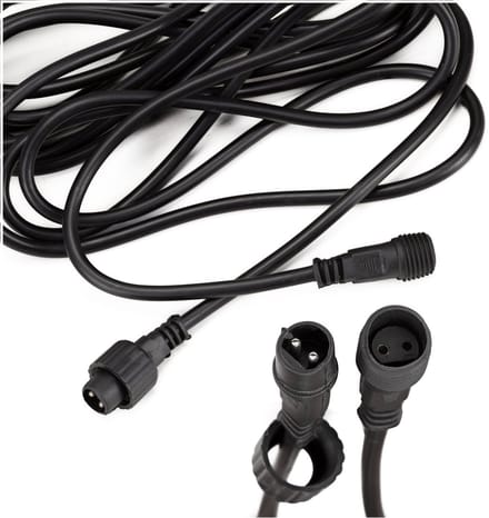 Springos Verlengsnoer | Kerstboomverlichting PRO 5 m | Kabelconnector | IP65