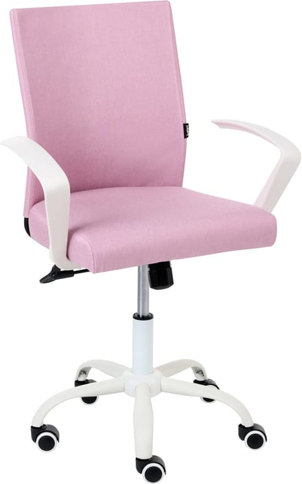 MODRA - Bureaustoel - Roze - Polyester