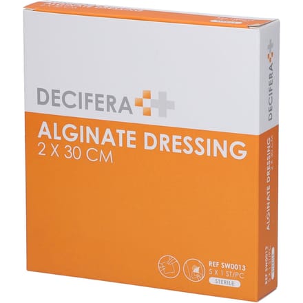 Decifera Alginate Dressing 2 x 30 cm SW0013 5 Pleister
