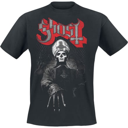 Ghost T-shirt - Ring Photo - S tot 4XL - zwart