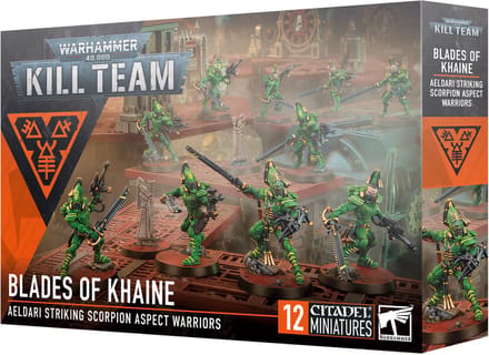 Beeldje Games Workshop Warhammer 40k - Kill Team : Les Lames de Khaine (2024) (x12)