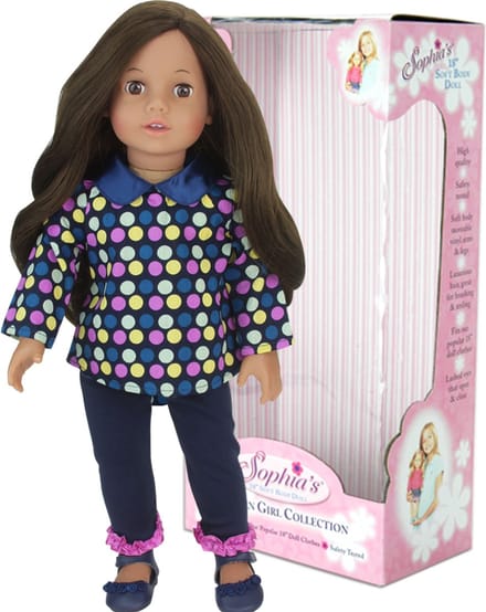 Sophia's 45,7 cm Pop "Catherine" - Polka Stippen Shirt en Leggings