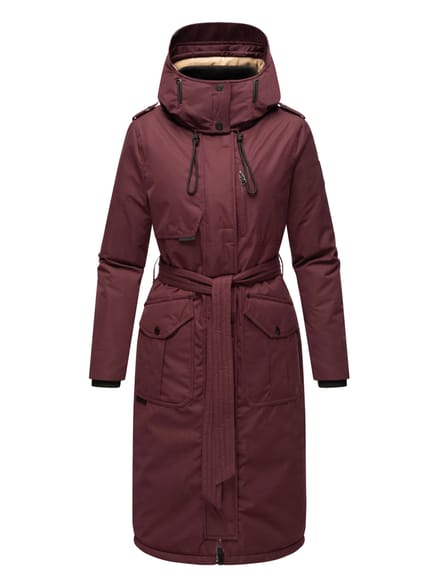 Navahoo dames winterjas Hokulanii – Lang & Licht Gewatteerd
