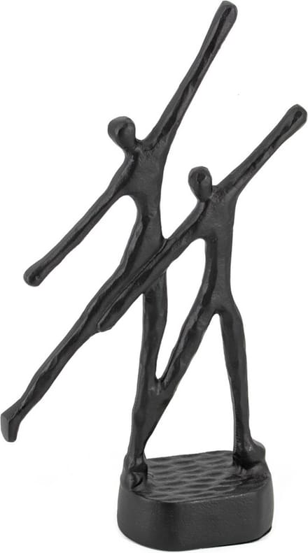 Beeld dansers zwart