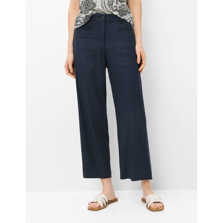 Brax Dames Culotte  Style MAINE S NAVY, donkerblauw, maat 46