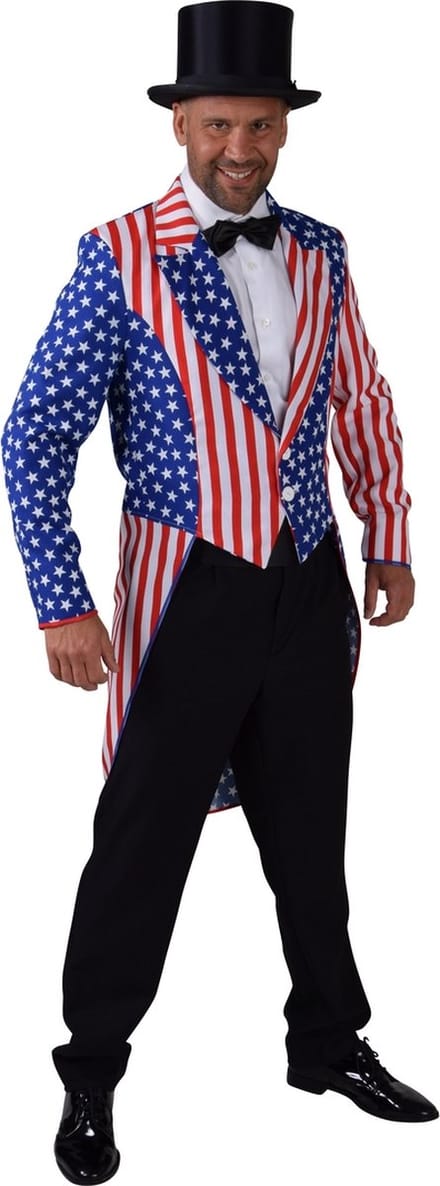 Slipjas Amerika Stars and Stripes man - Maat 48