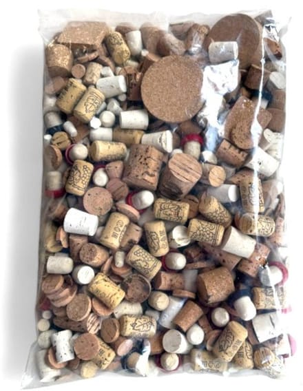 Kurk&Co Knutselkurk - Diverse kurken en vormen voor knutselen - ca. 1 KG