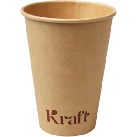 Beker kraft IEZZY 180ml 50 stuks bruin