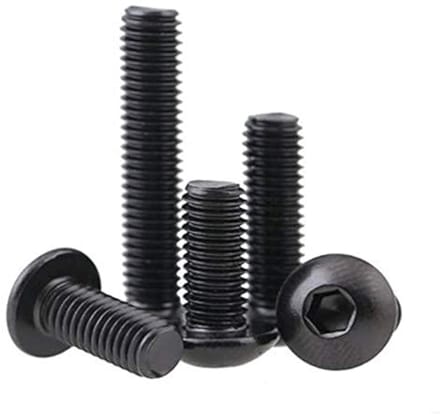 RVS Hex Socket Button Head Schroeven Set van 20 Stuks - M5x12mm, Duurzame Bevestigingsmaterialen voor Meubels en Constructies