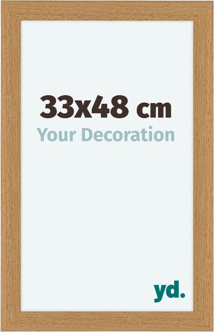 Your Decoration - Fotolijst 33x48 cm - MDF - Beuken - Como
