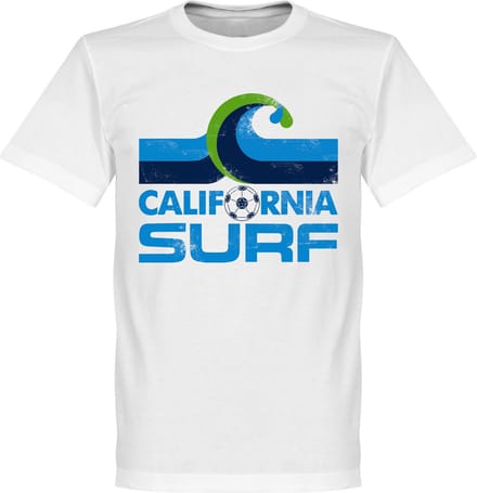 California Surf T-Shirt - Wit - 4XL