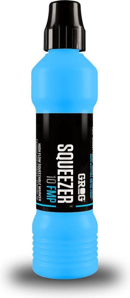 Verfstift Grog Squeezer FMP 10 mm - Iceberg Blue