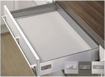 Hettich innotech ladezijkant 620mm zilver79557 ( a 1 st )