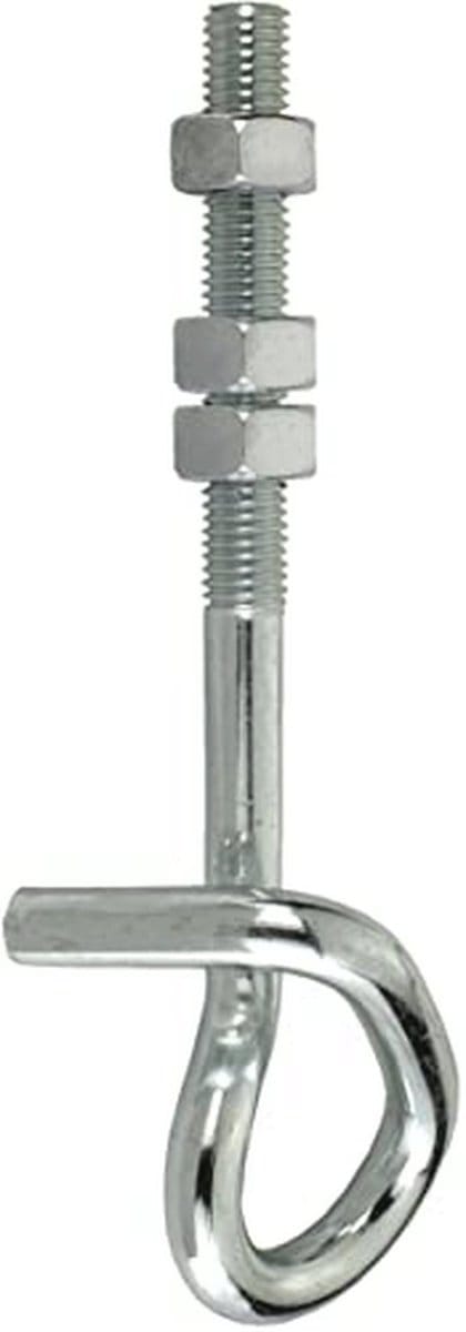 Gegalvaniseerde Veiligheidsschommelhaak M12 x 250 mm - Duurzaam en Professioneel