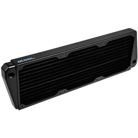 Alphacool NexXxoS ST30 Full Copper X-Flow Radiator - 360mm, schwarz PC-waterkoeling