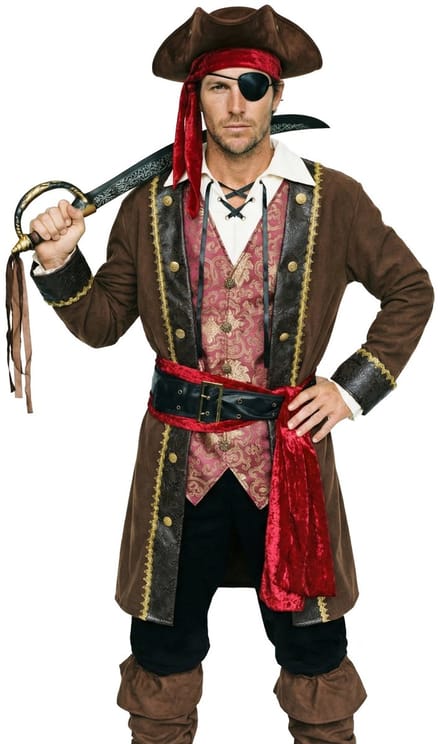 Piratenkostuum Calico Jack - Carnaval Halloween Fasching