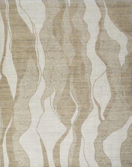 Concept Looms Dune Ivory Mink DU147 Vloerkleed - 170 x 240 cm - Beige - Rechthoekig - Viscose, Wol - Eetkamer, Woonkamer - Abstract - Design, Landelijk, Modern
