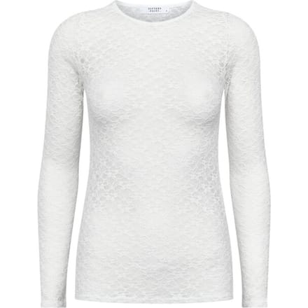 SISTERS POINT Gimas-Ls - Dames shirt - Cream - Maat S
