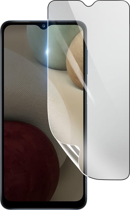 3mk, Geschikt voor Samsung Galaxy A12, Schokbestendige Hydrogel Screenprotector, Transparant