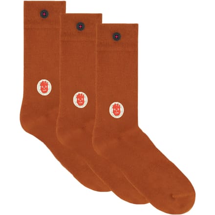 A-DAM 3-pack Casual Socks Volley Ball Cinnamon Stick Größe: 36-40 | Socken Outlet | Unisex